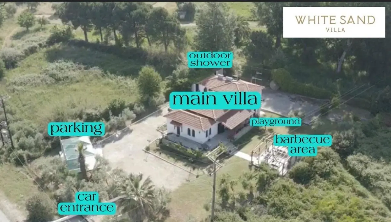 Feriehus White Sand Villa Koviou Beach Nikiti Sithonia