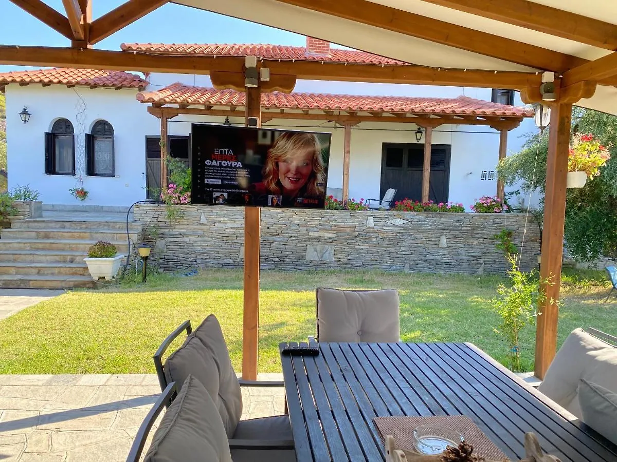 Feriehus White Sand Villa Koviou Beach Nikiti Sithonia Grækenland